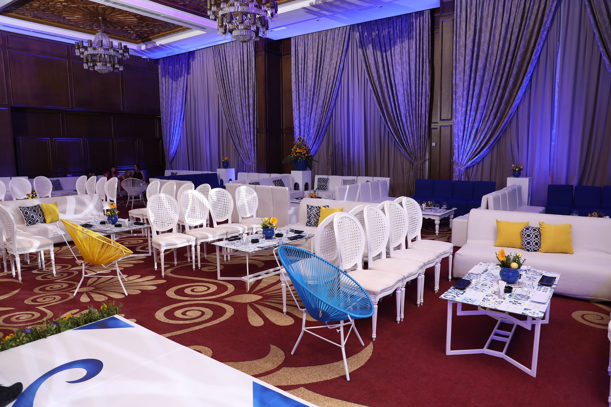 Décoration d'une soirée privée